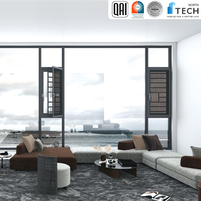 Helling av kommersiell karakter og snu vinduer tilpassbare alternativer