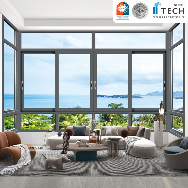 تعمل النوافذ المنزلقة العازلة للصوت المصممة خصيصًا على رفع مستوى الراحة في المكتب