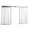Aluminiumlegering outomatiese skuifdeurstelsel 2/3/4 Paneel Gebruikte buitedeure te koop